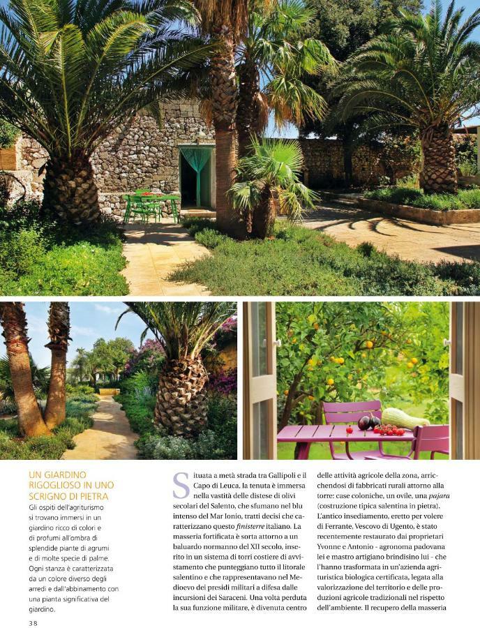 Agriturismo Masseria Gianferrante Ugento Exterior foto